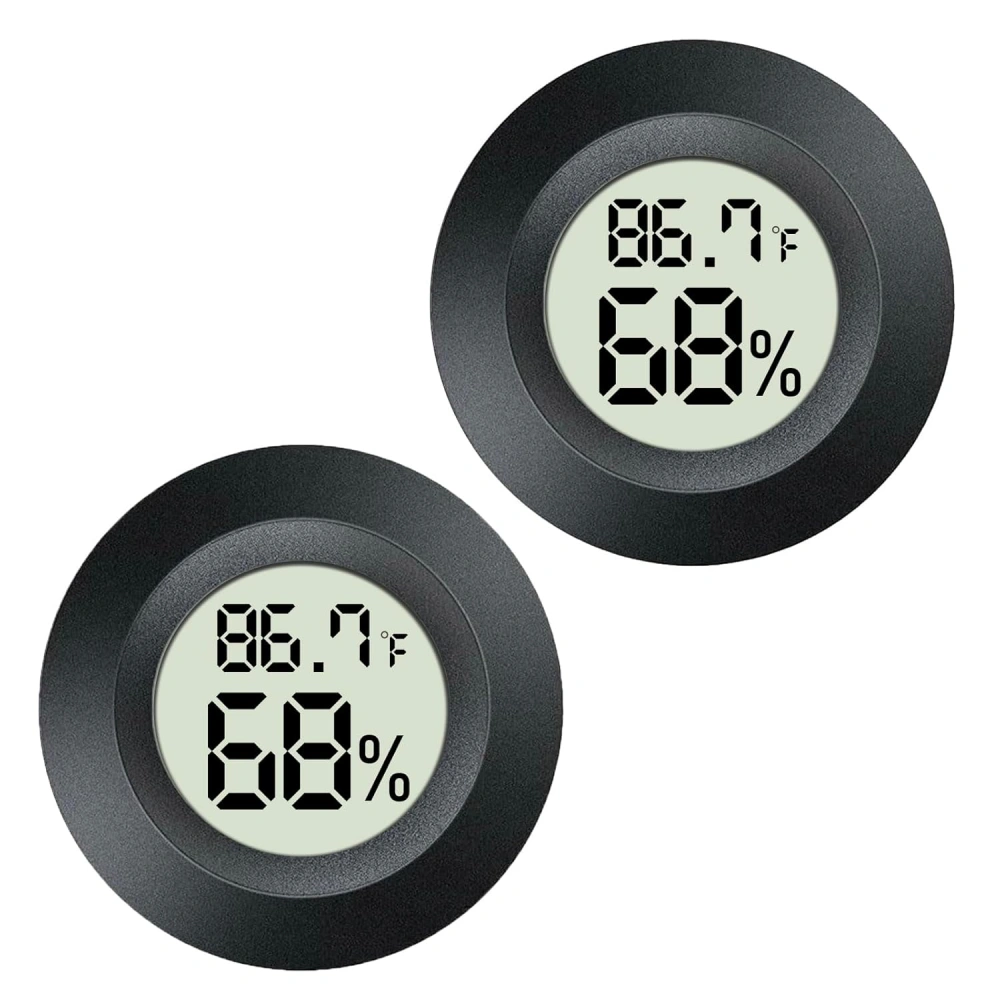 Meggsi 2 Pack Mini Digital Hygrometer